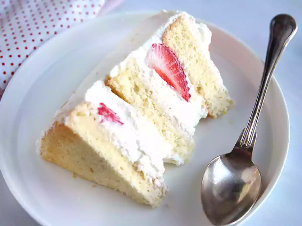Layer cake de fresas y crema mascarpone - foto 2