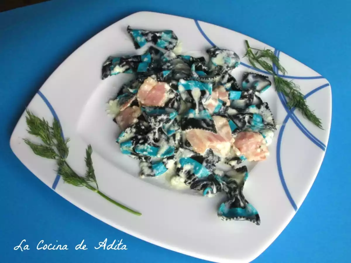 Lazos Piemontese, a la carbonara