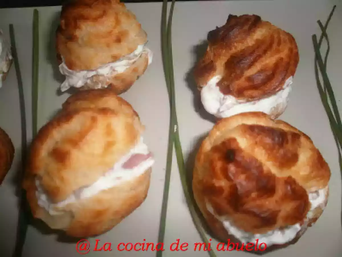 Lionesas o profiteroles rellenos - foto 4