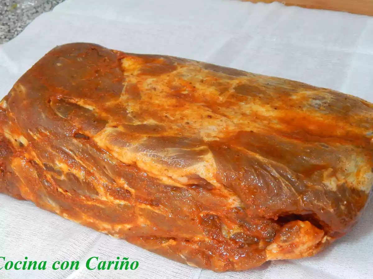 Lomo curado casero para el aperitivo - foto 2