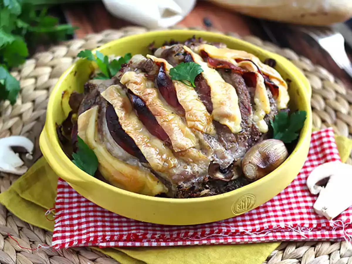 Lomo de cerdo Orloff