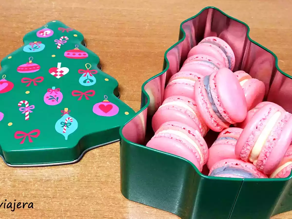 Macarons con merengue suizo. Receta perfecta