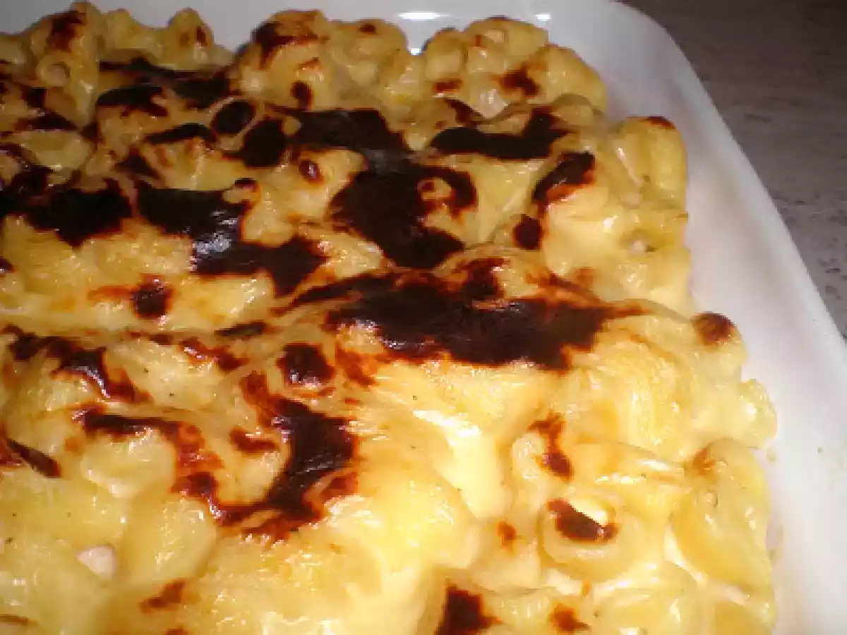 Macarrones con queso bajos en calorías - foto 2
