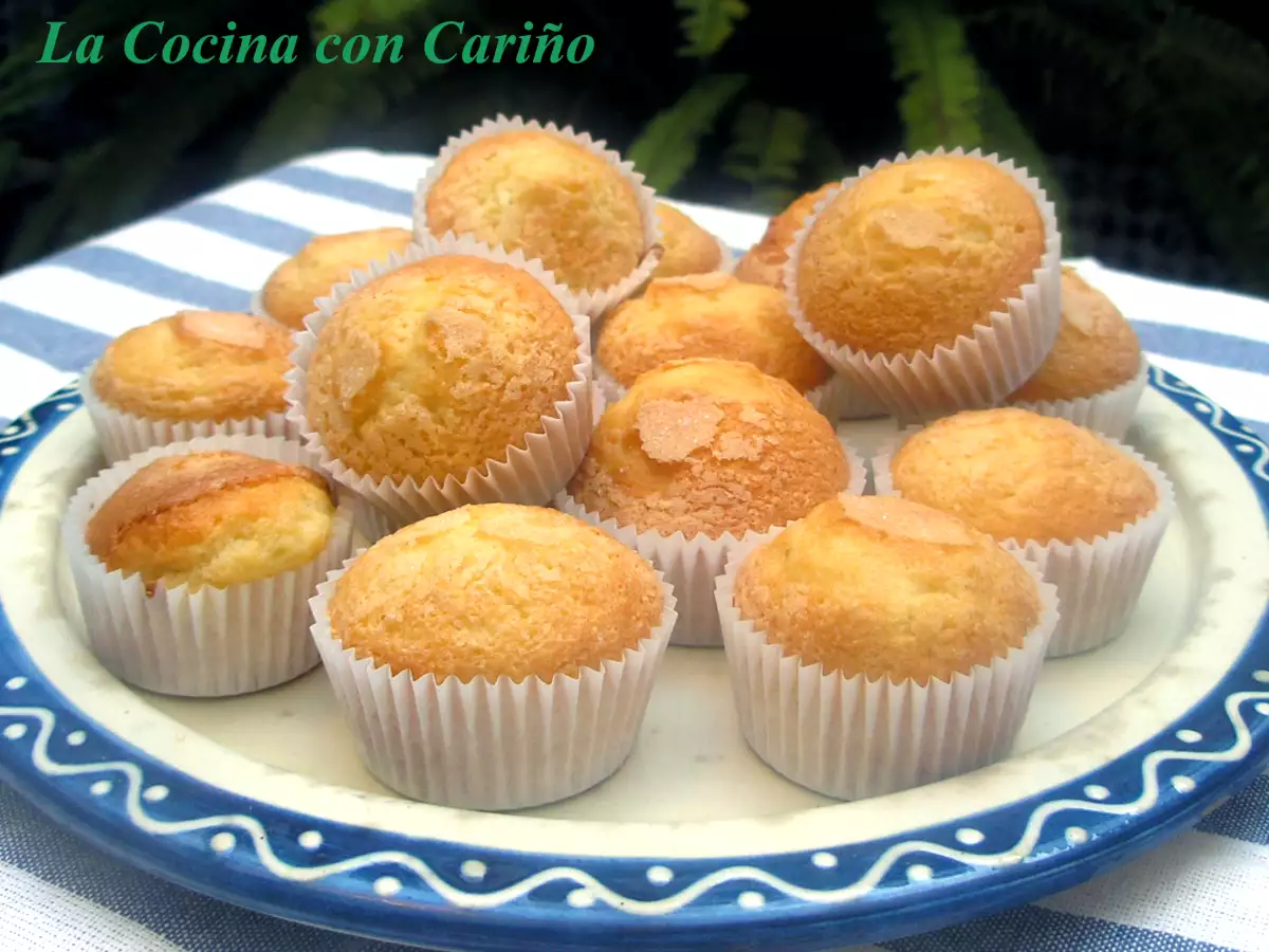 Magdalenas de yogur y vainilla - foto 5