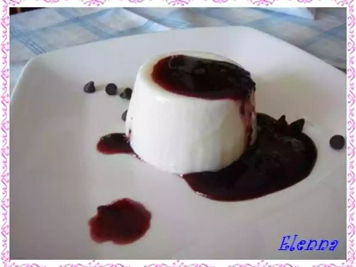 Manjar blanco con sirope de moras - foto 3