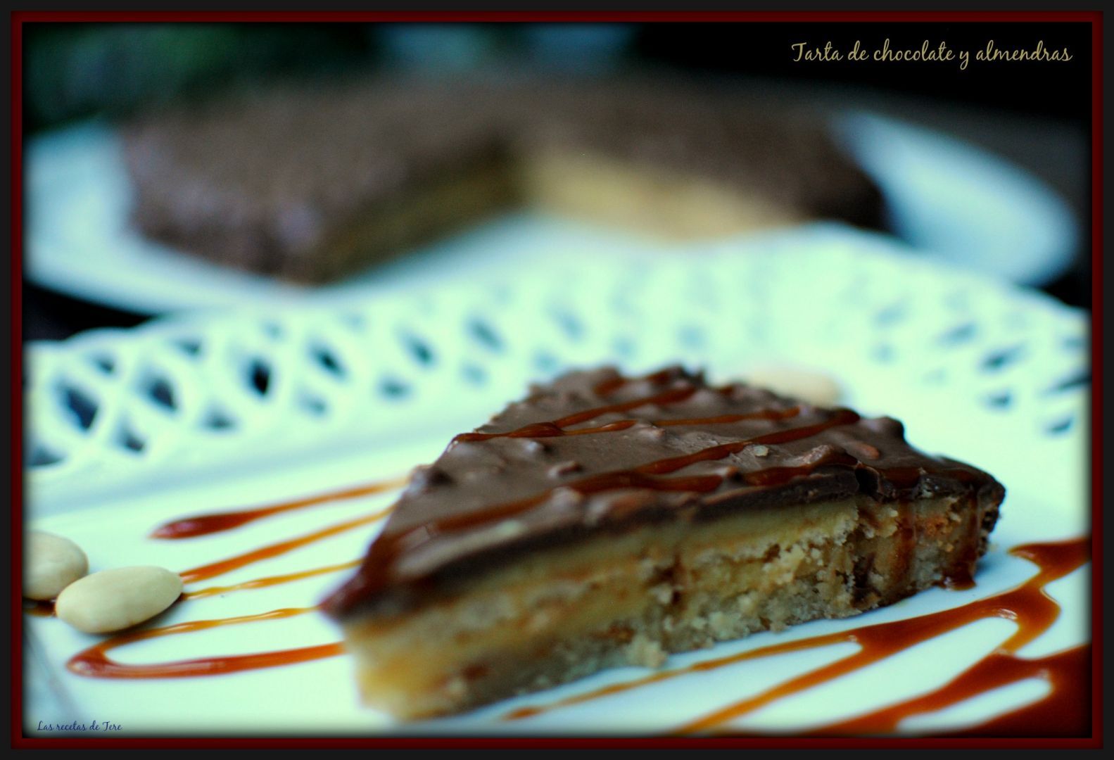 Maravillosa tarta de chocolate y almendras - Receta Petitchef