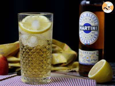 Martini Spritz sin alcohol, un cóctel dulce y floral - foto 4