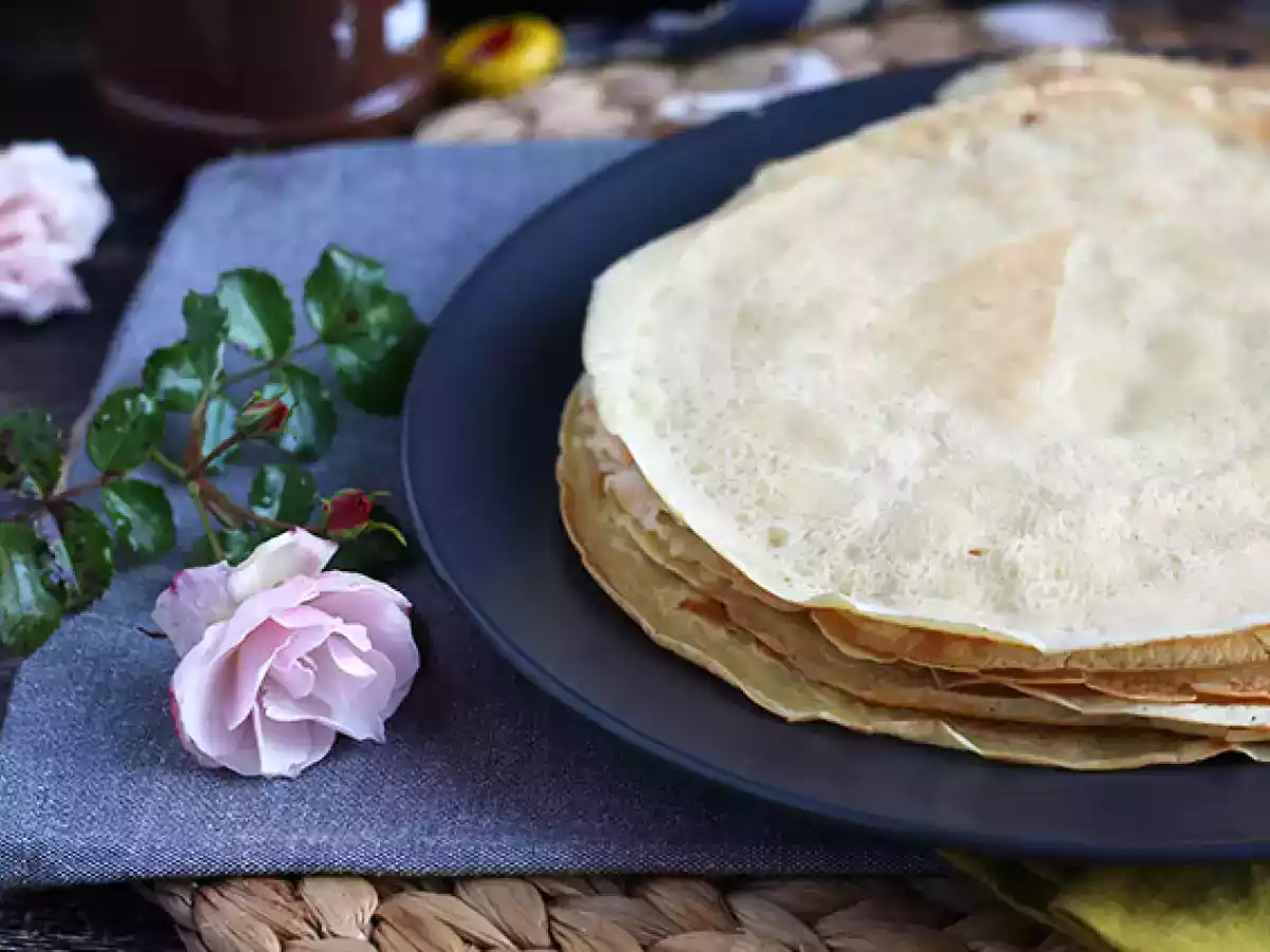 Masa de crepes con cerveza (sin lactosa) - foto 2