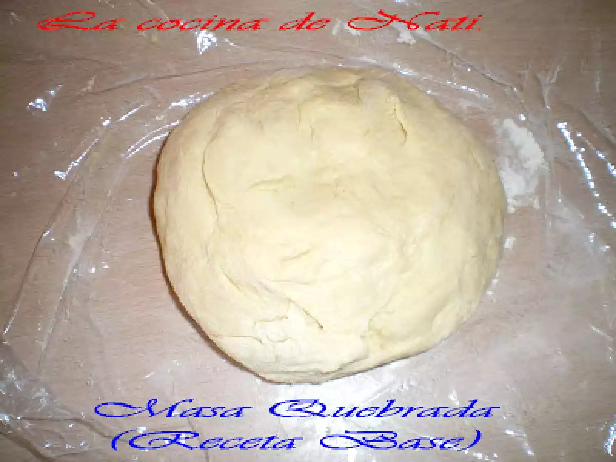 MASA QUEBRADA (RECETA BASE)