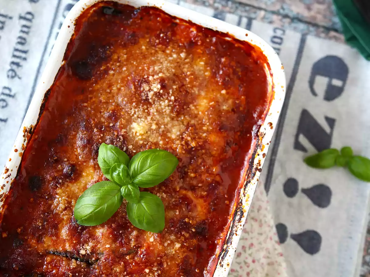 Melanzane alla parmigiana, el delicioso gratinado italiano de berenjenas con queso - foto 4