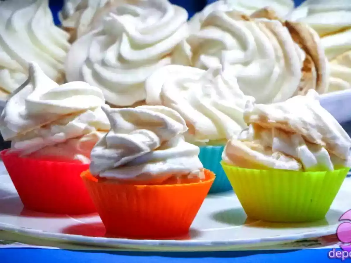 Merengue francés rellenos