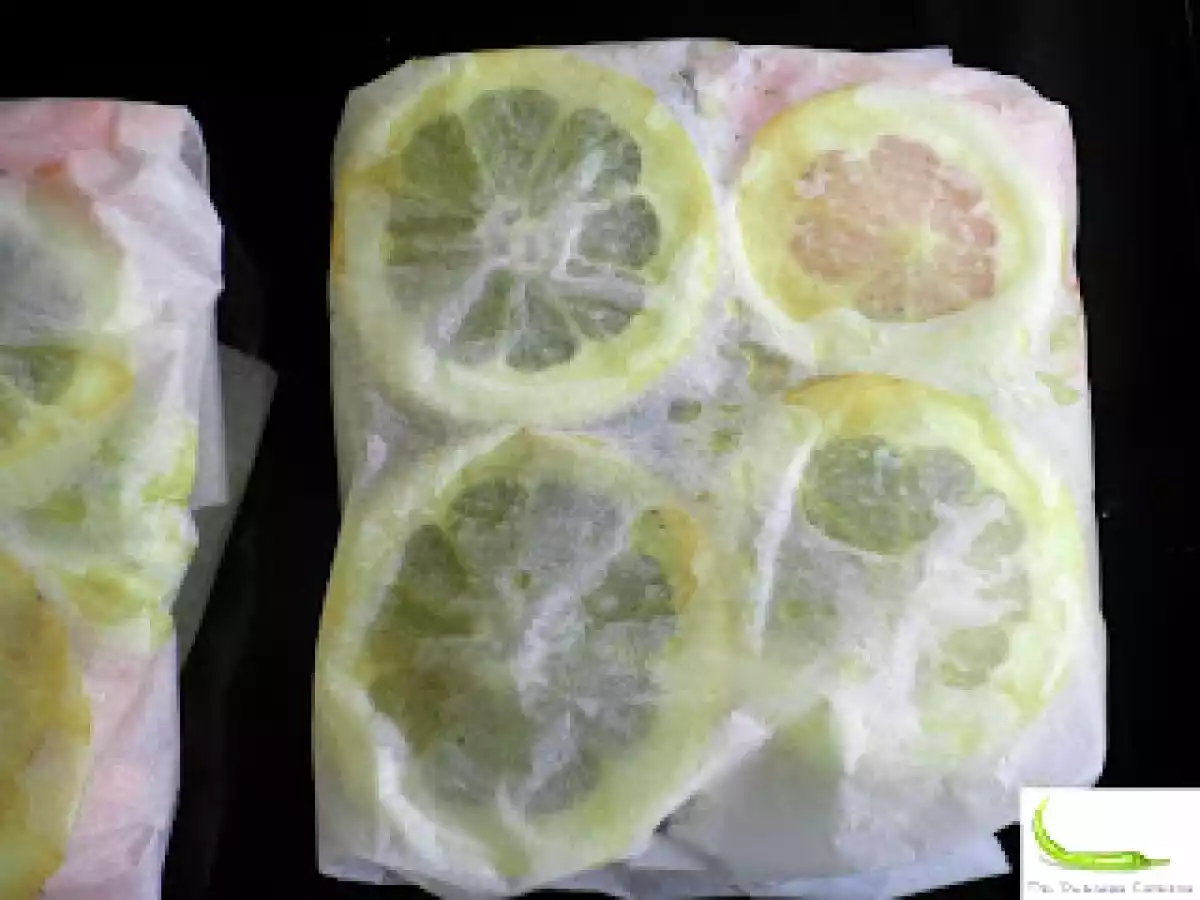 Merluza en papillote con verduritas - foto 3