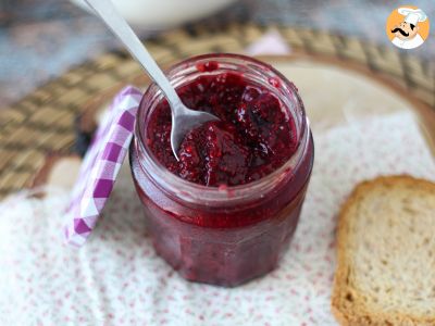 Mermelada saludable de frutos rojos y semillas chía, foto 1