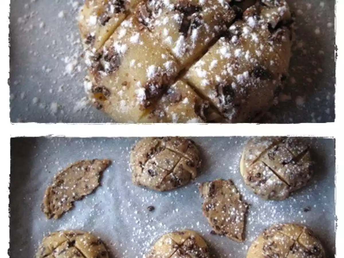 Meronpan ó Pan de Melón con Pepitas de Chocolate - foto 4
