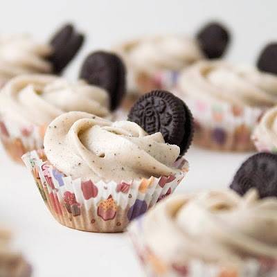 Mini cupcakes de oreo - Receta Petitchef