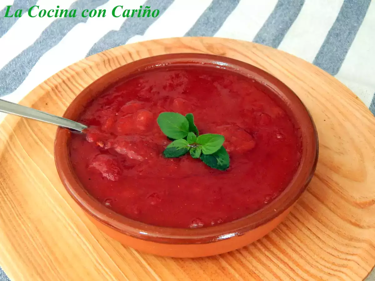 Mousse de queso fresco con frutos del bosque y salsa de fresas - foto 3