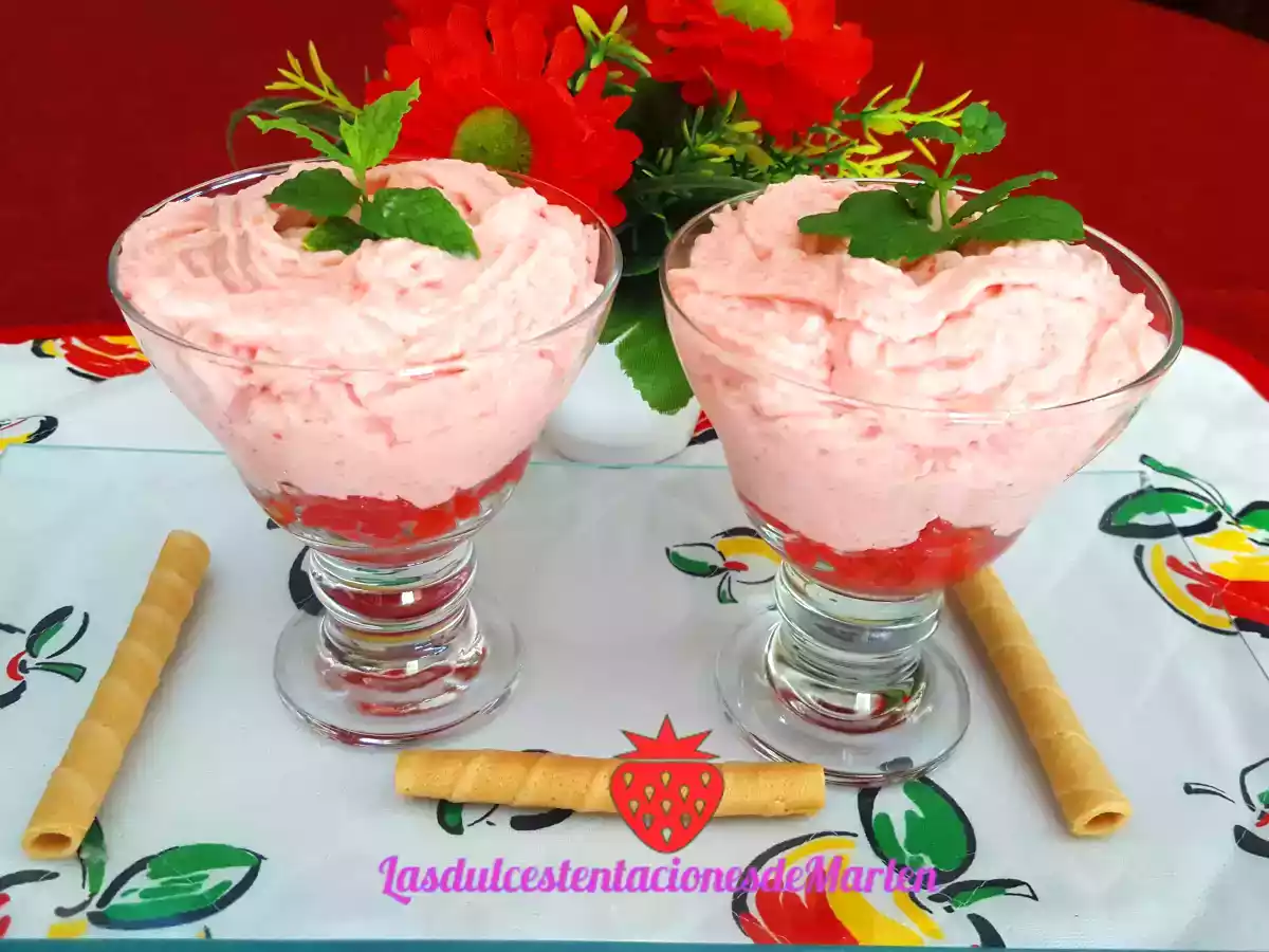Mousse de Sandía Ligera