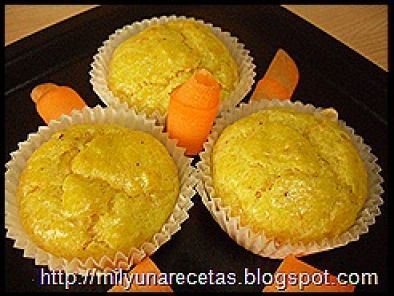 Muffin salado de zanahoria y avellanas - foto 2