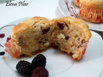 muffins' de arándanos secos - Receta Petitchef