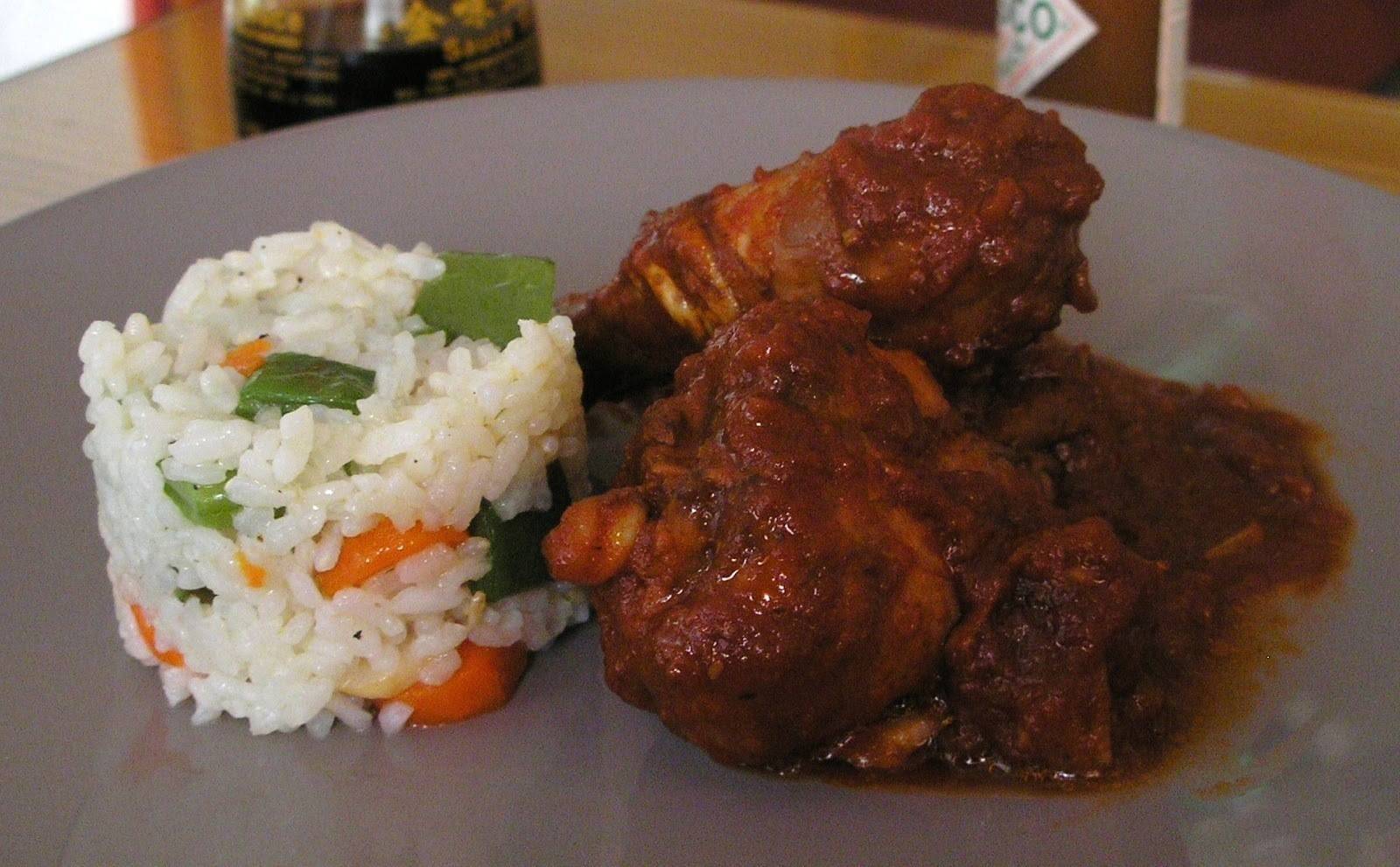 Muslos de pollo agridulces con salsa de tomate - Receta Petitchef