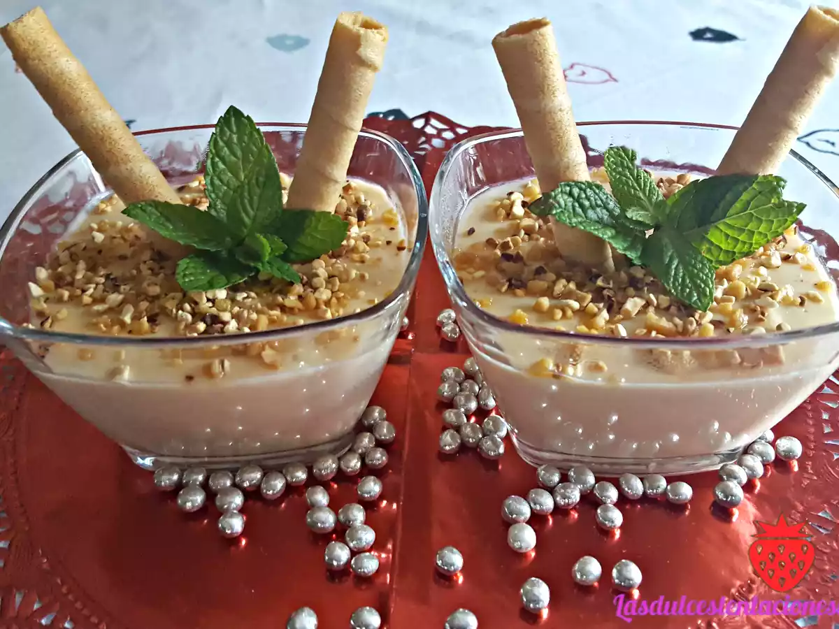 Natillas de Turrón Caseras