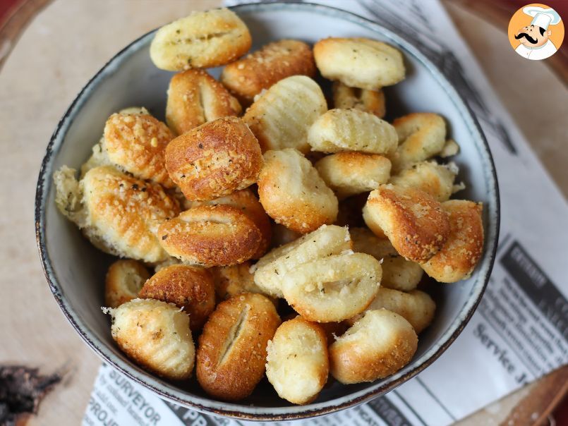 Ñoquis crujientes de parmesano en freidora de aire (air fryer) - foto 2