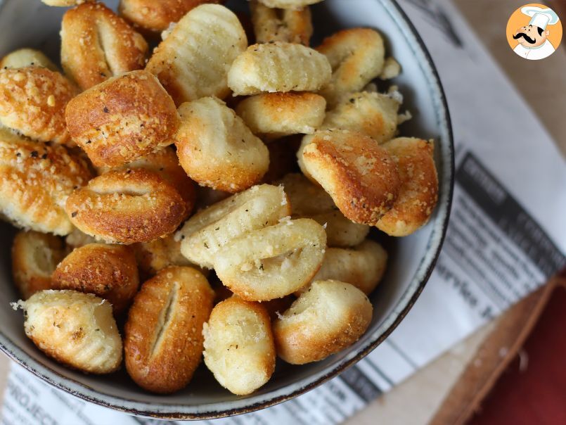 Ñoquis crujientes de parmesano en freidora de aire (air fryer) - foto 4