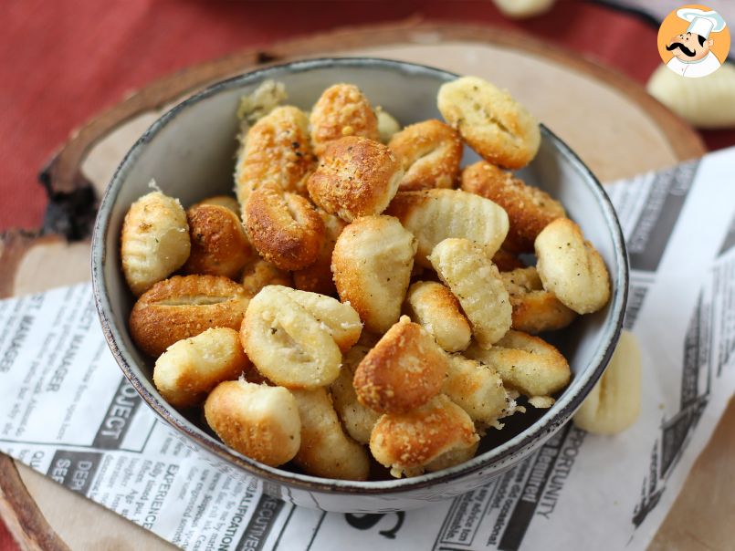 Ñoquis crujientes de parmesano en freidora de aire (air fryer) - foto 5