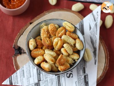 Ñoquis crujientes de parmesano en freidora de aire (air fryer) - foto 3