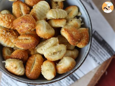 Ñoquis crujientes de parmesano en freidora de aire (air fryer) - foto 4