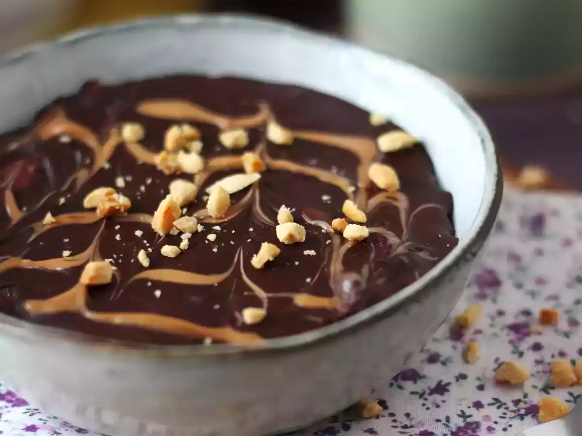 Overnight Oats con frutos rojos y chocolate, ¡un desayuno saludable y delicioso! - foto 4