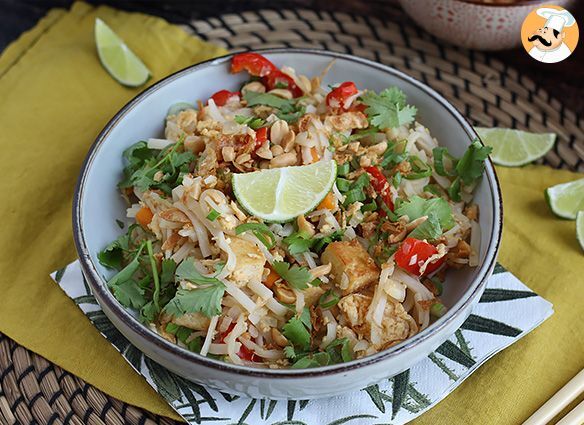 Pad thai con tofu - Receta Petitchef