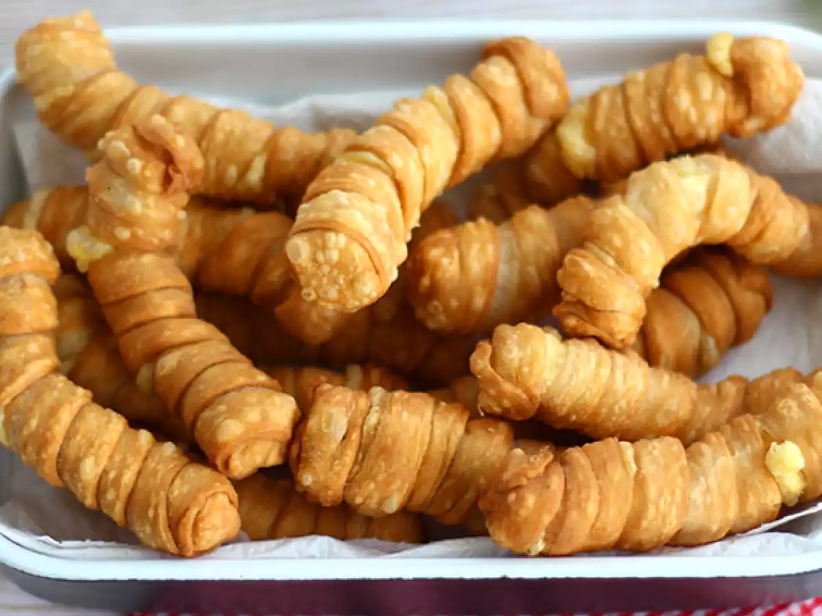 Palitos de queso con masa casera - foto 2