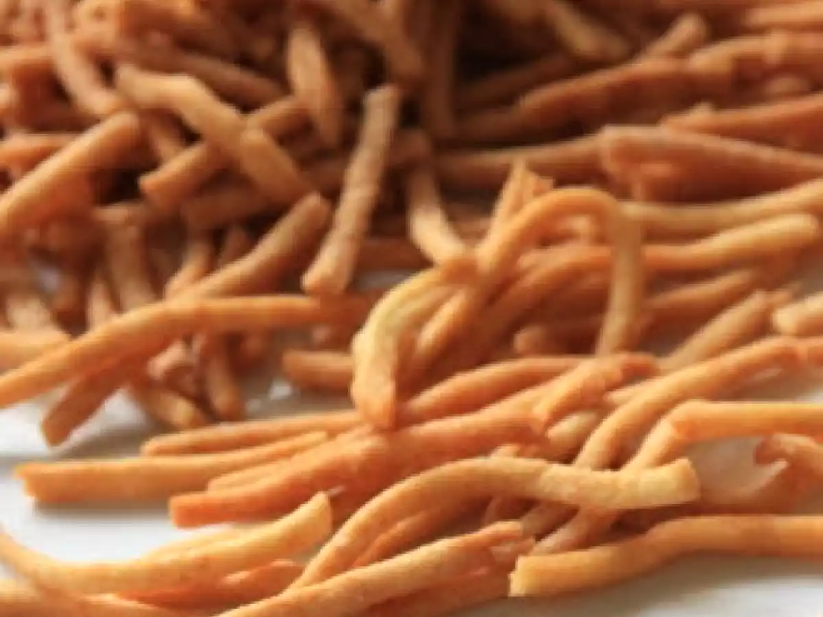 Palitos salados fritos