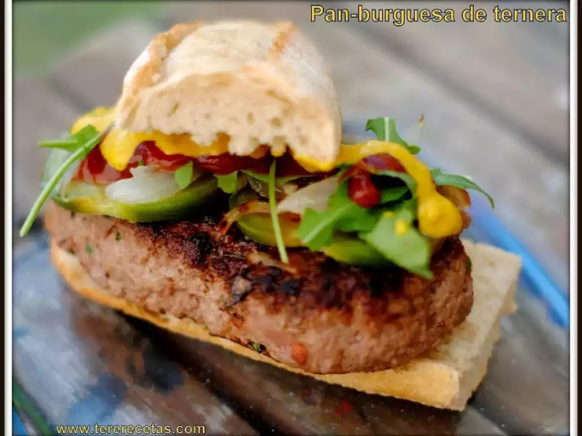 Pan-burguesa de ternera. - foto 2