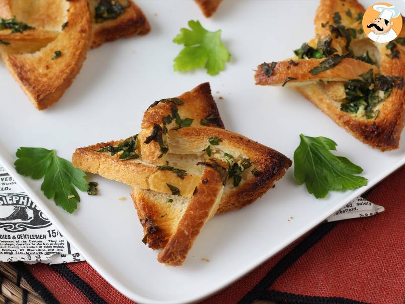 Pan de ajo con forma de estrella - foto 5