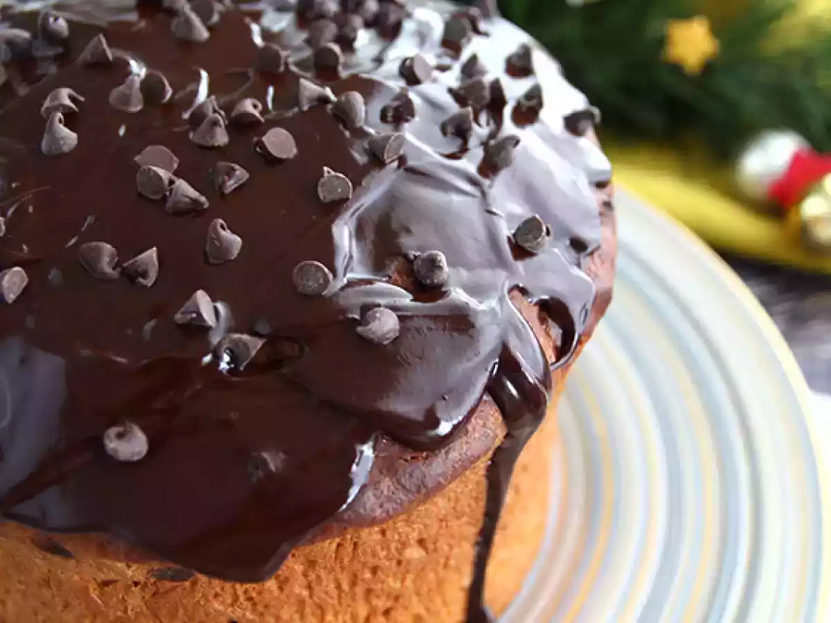 Panettone de chocolate (chocottone) - foto 2