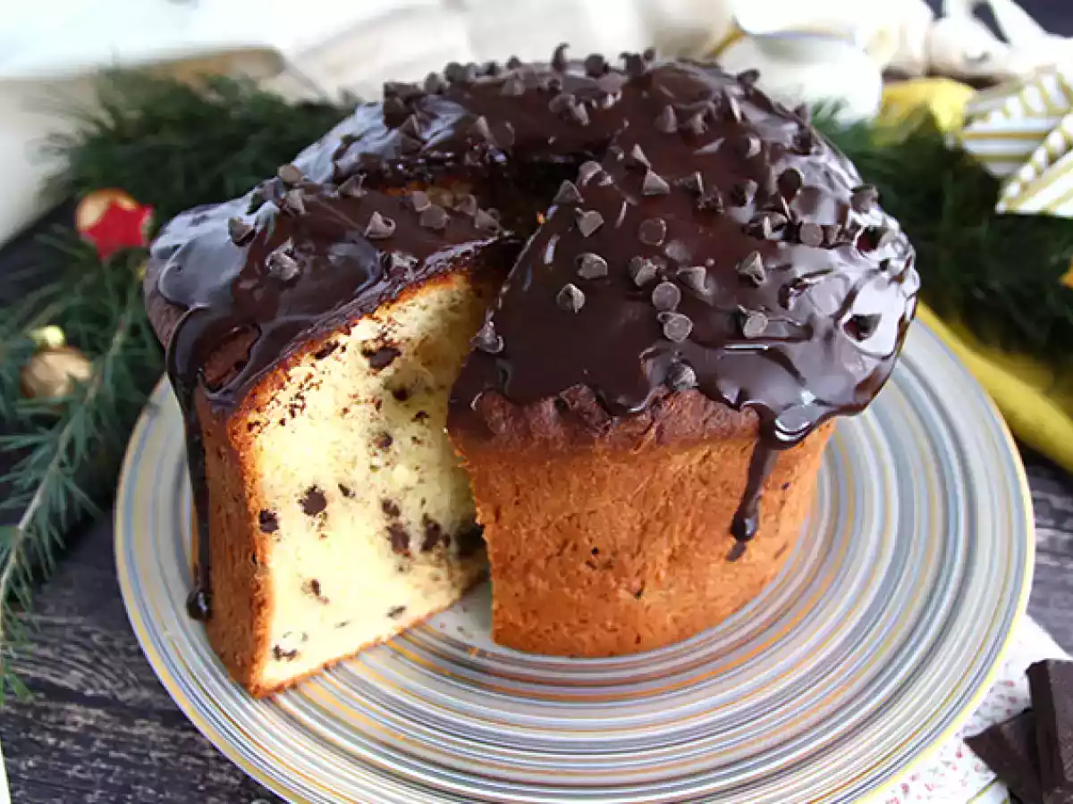 Panettone de chocolate (chocottone) - foto 4