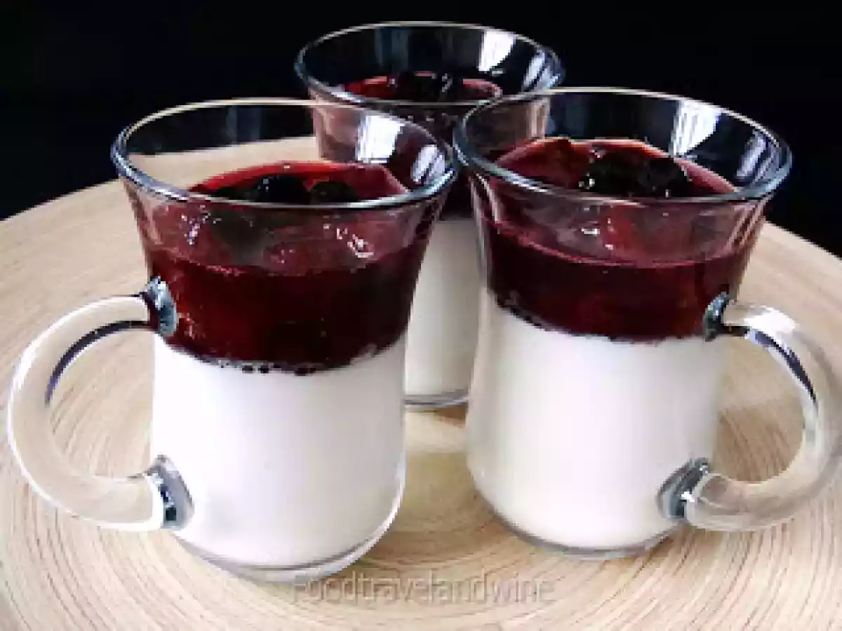 Panna cotta con arándanos - foto 4