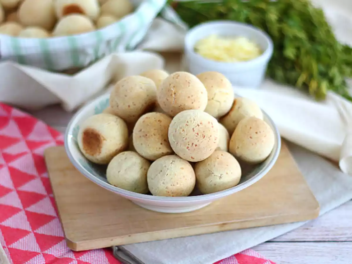 Pão de Queijo, bolitas brasileñas de pan con queso