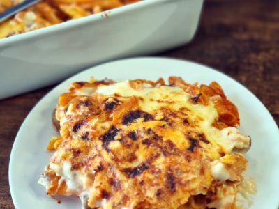 Pasta al forno estilo Ginos (versión vegana y sin gluten) - foto 2