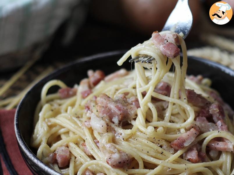 Pasta con bacon: fácil y barata - foto 3