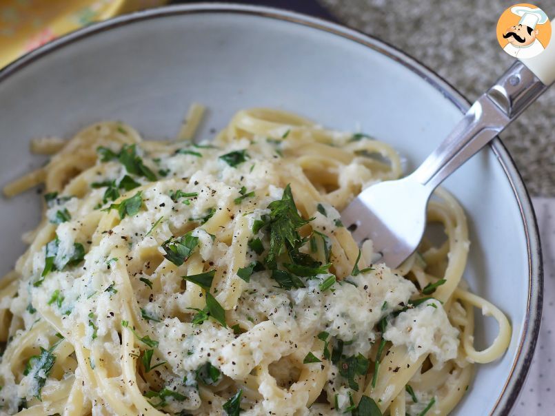 Pasta con crema de cebolla, una receta fácil y económica - foto 4