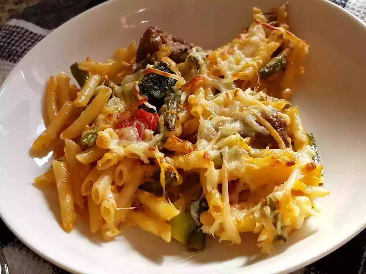 Pasta con salteado de verduras - foto 2