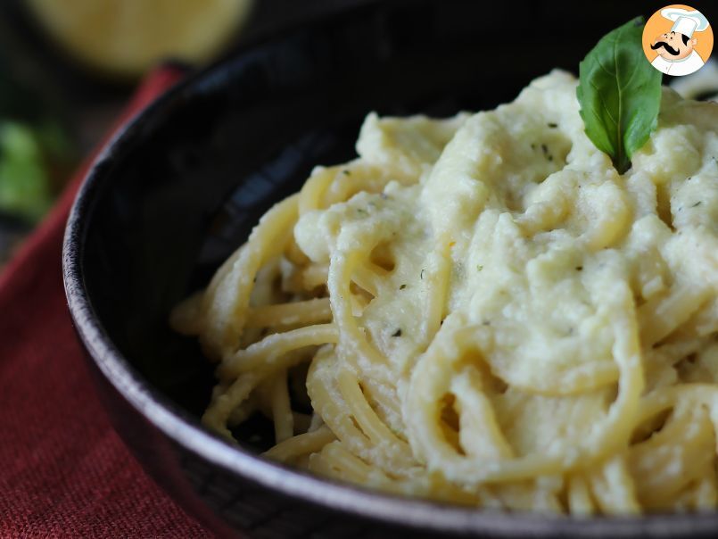 Pasta cremosa con calabacines y yogur griego - foto 5