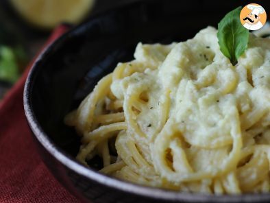 Pasta cremosa con calabacines y yogur griego - foto 5