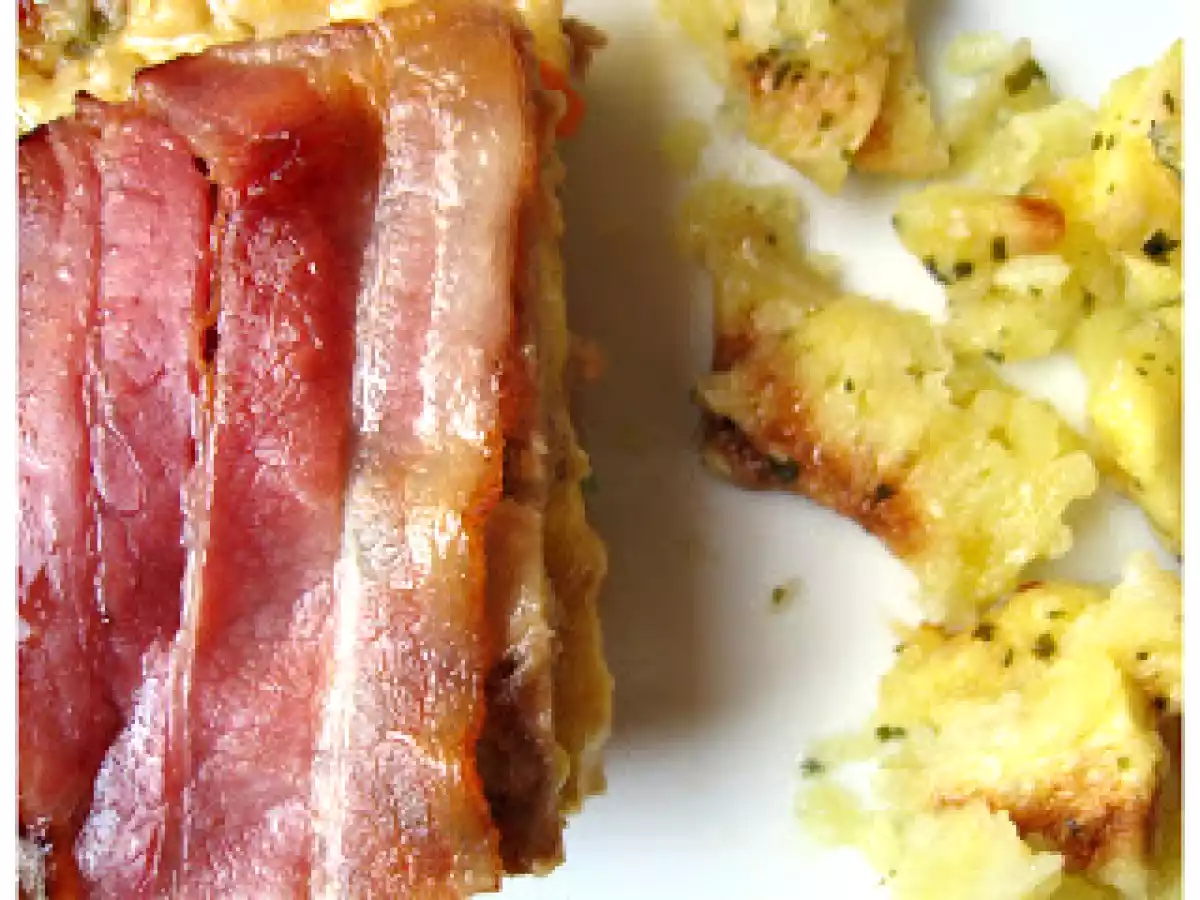 Pastel de carne al microondas - foto 3