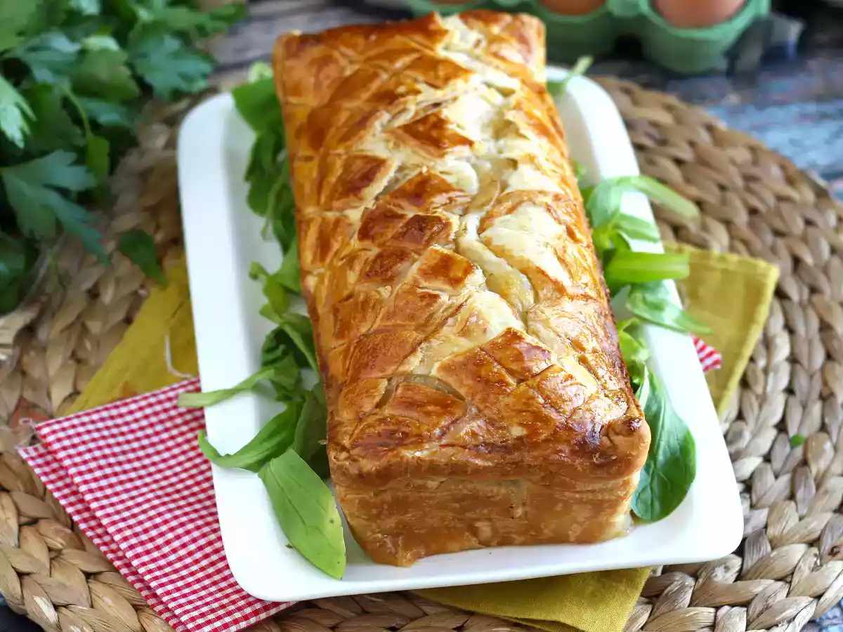Pastel de carne con hojaldre - foto 2
