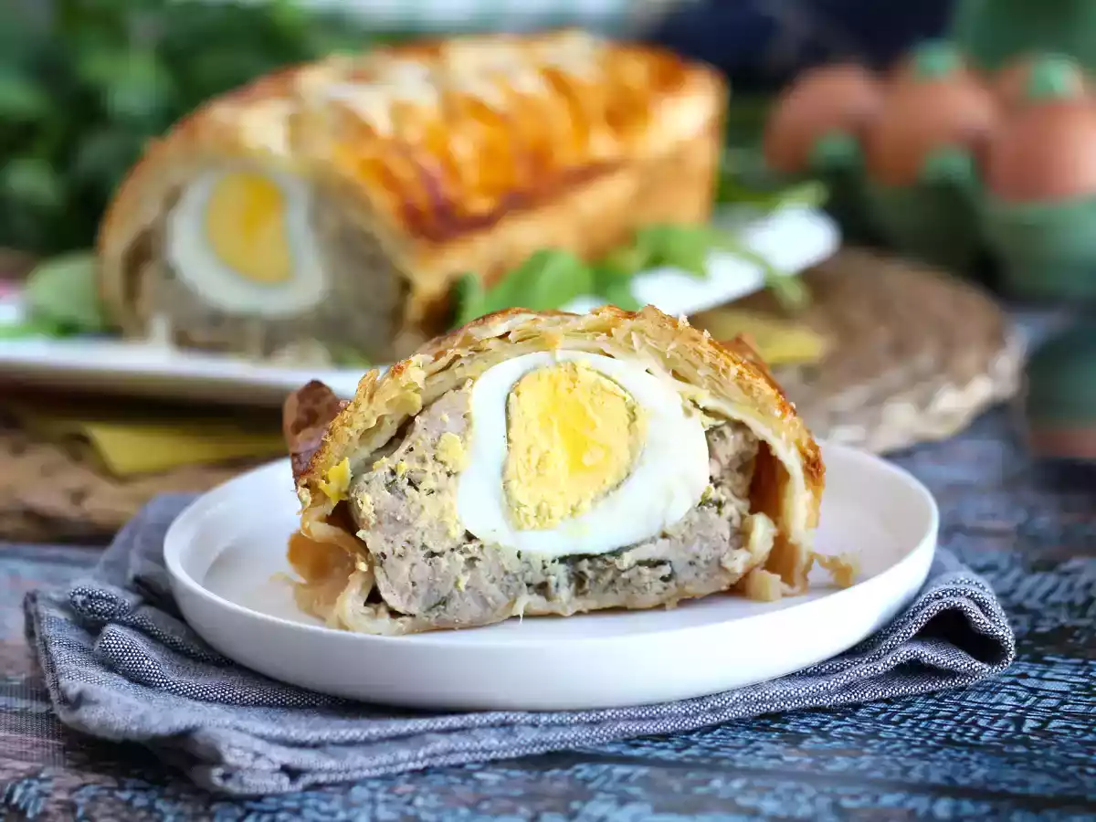 Pastel de carne con hojaldre - foto 5