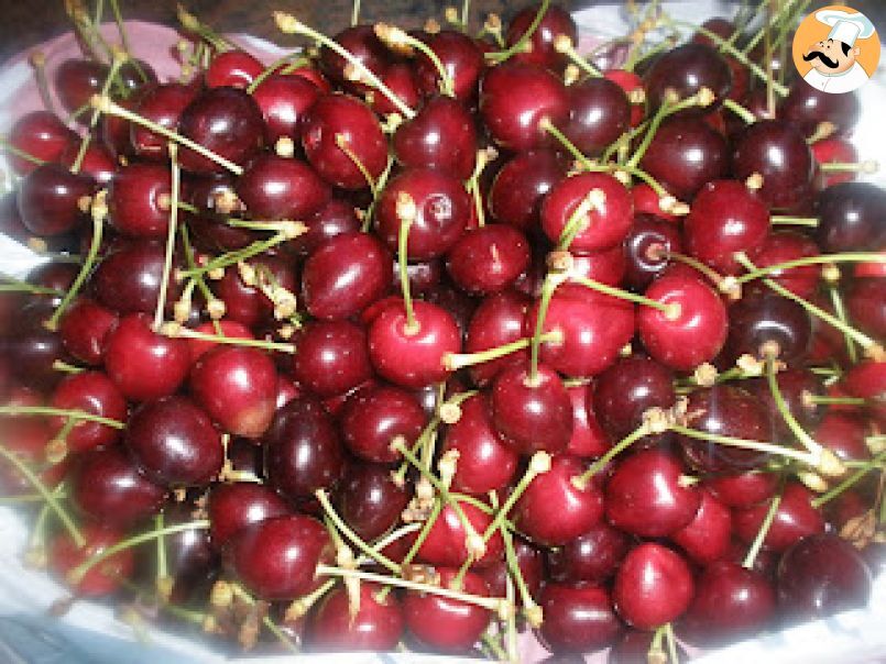 Pastel de cerezas y crema de vainilla - foto 6